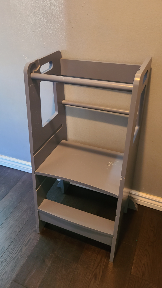 Grey Kids Learning Tower - photo 2