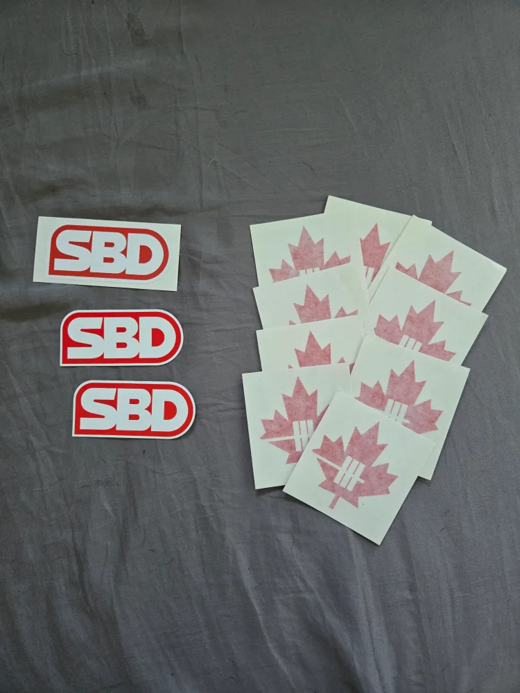 Four SBD Apparel T-Shirts (XL, 2XL) + free stickers image indicator(10)