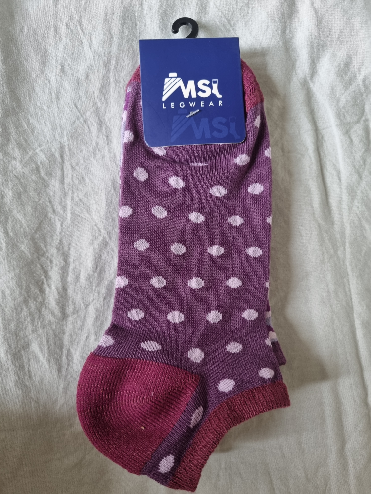 MSI Legwear Socks - Purple & Maroon - photo 2