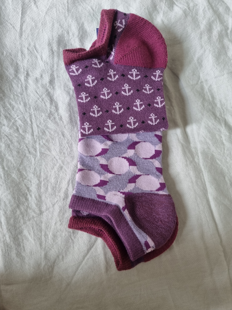 MSI Legwear Socks - Purple & Maroon - photo 3