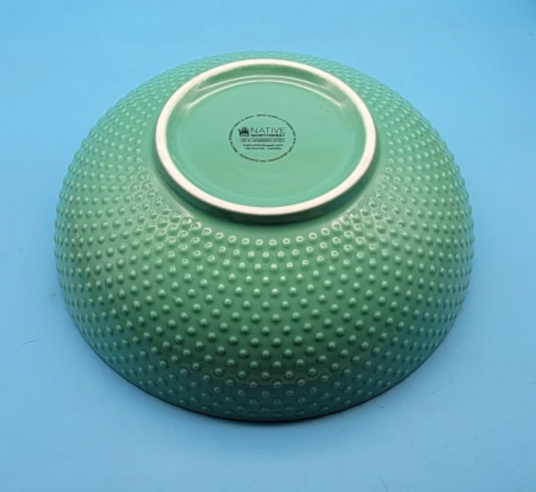 🥳VGC🤩 Serving Bowl Porcelain by Gitxsan artist Trevor Angus image indicator(5)