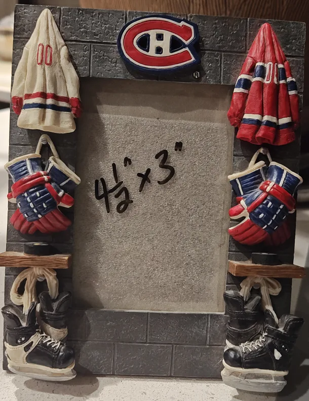 Montreal Canadiens NHL Picture Frame - 4.5" x 3" thumbnail