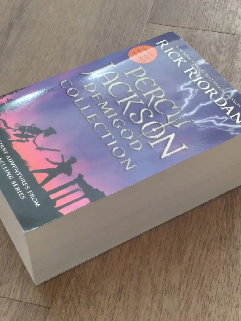 Percy Jackson Demigod Collection by Rick Riordan (3 books in 1) thumbnail