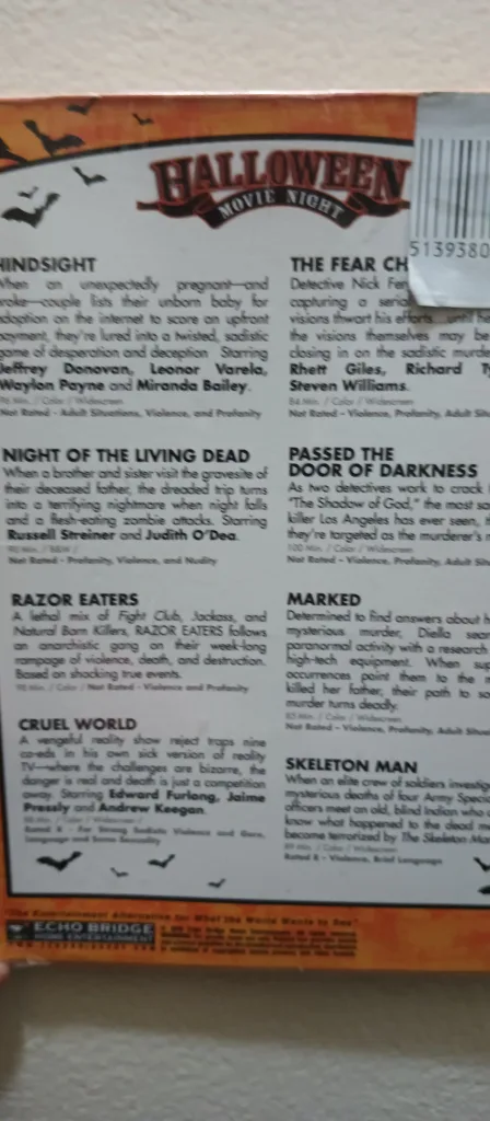 Halloween Movie Night - Eight Movie Pack image indicator(2)