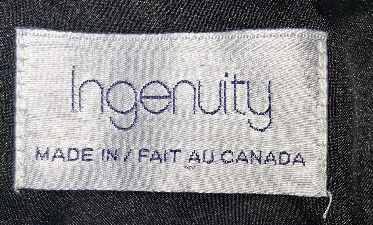 Ingenuity Black Skirt Suit - Made in Canada image indicator(2)