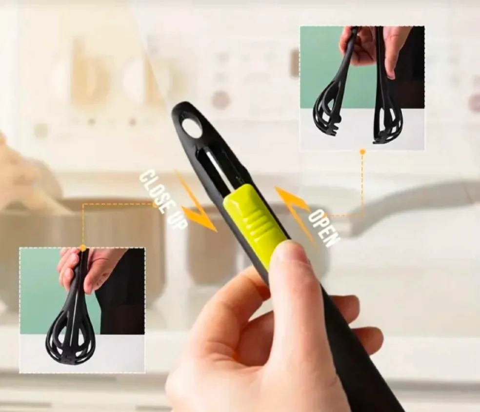 1pc, 2 In 1 Food Egg Whisk, Multi Function image indicator(6)