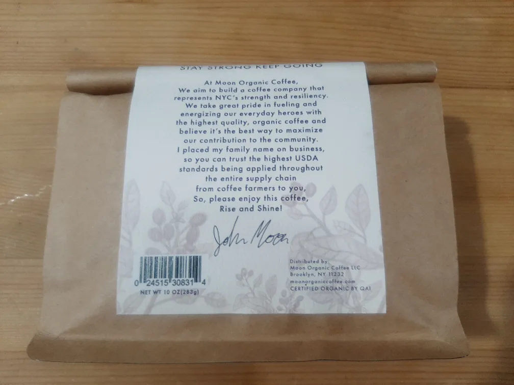 Moon Organic Coffee - Medium Roast image indicator(2)