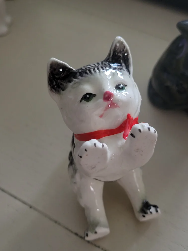 Vintage Beswick Ceramic Cat Figurines image indicator(3)