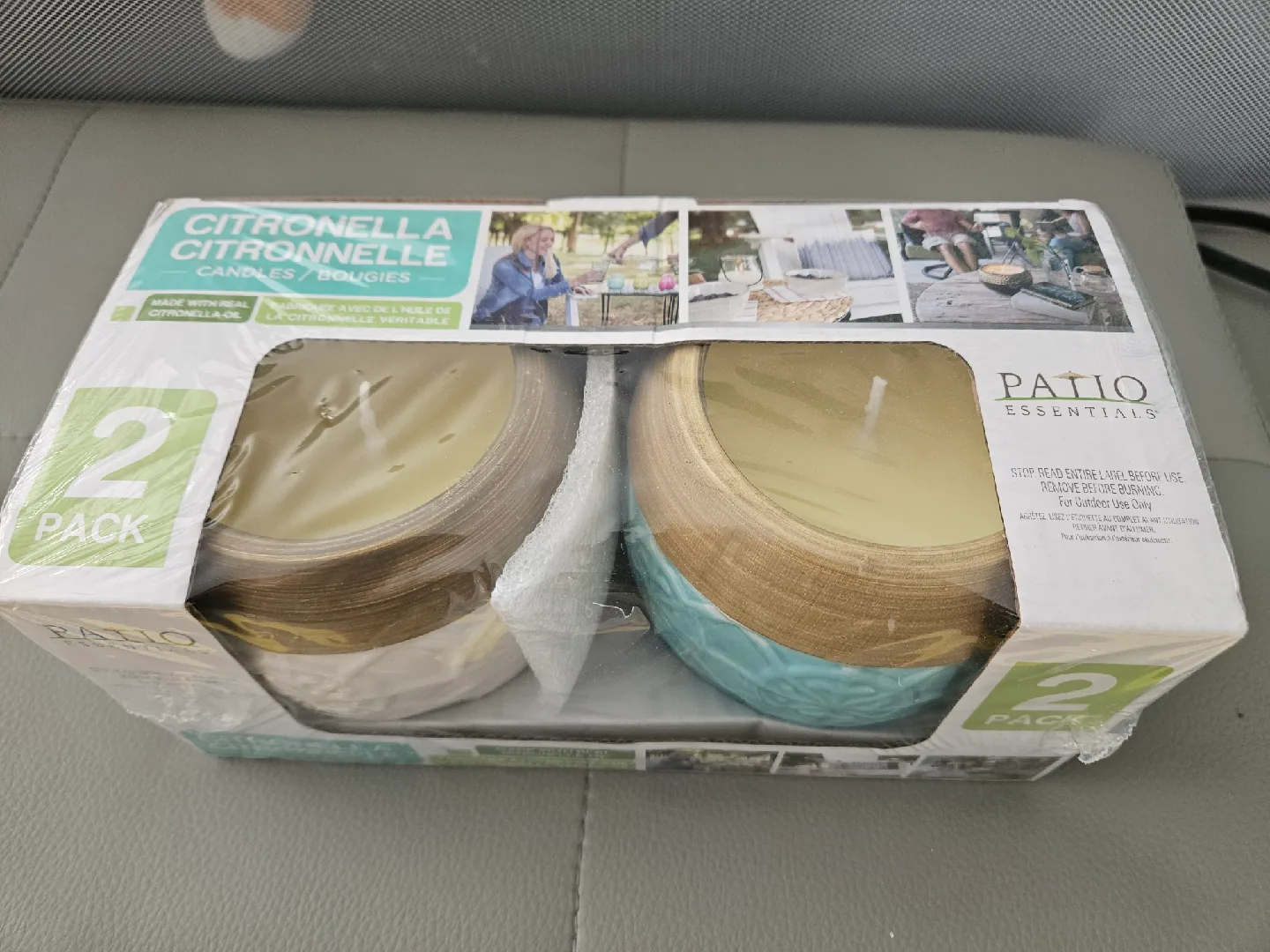 Patio Essentials Citronella Candles 2-Pack thumbnail