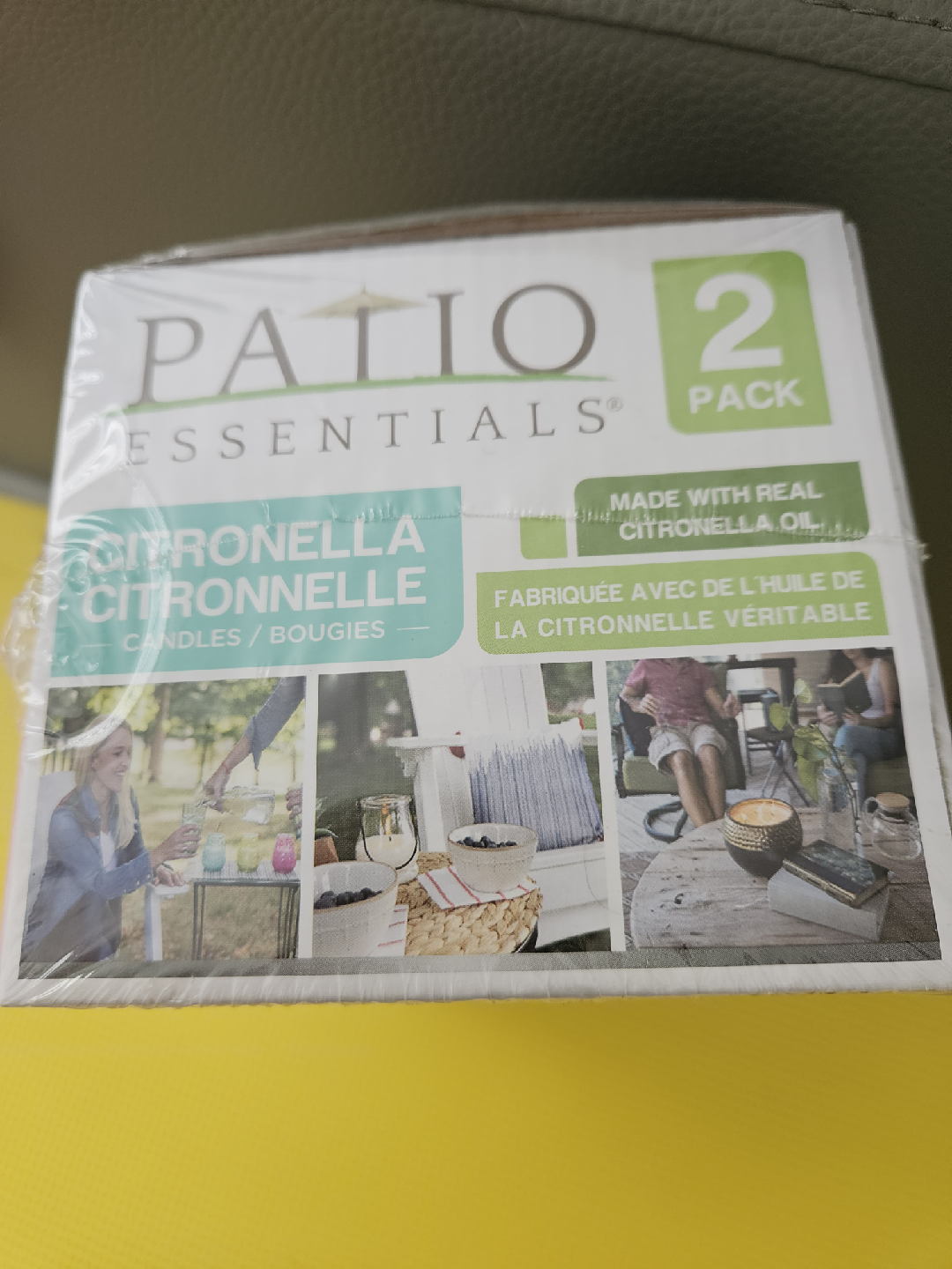 Patio Essentials Citronella Candles 2-Pack - photo 4