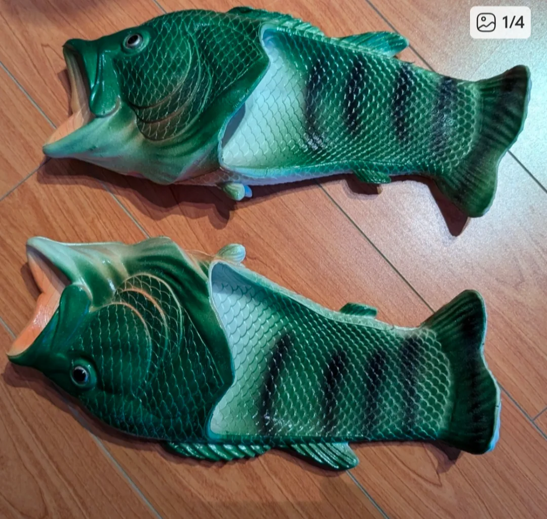 Green Fish Sandals thumbnail