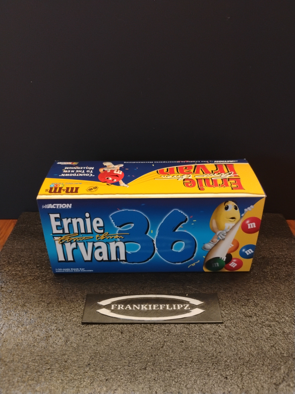 Ernie Irvan #36 M&M Millennium 1999 Pontiac Stock Car - photo 2