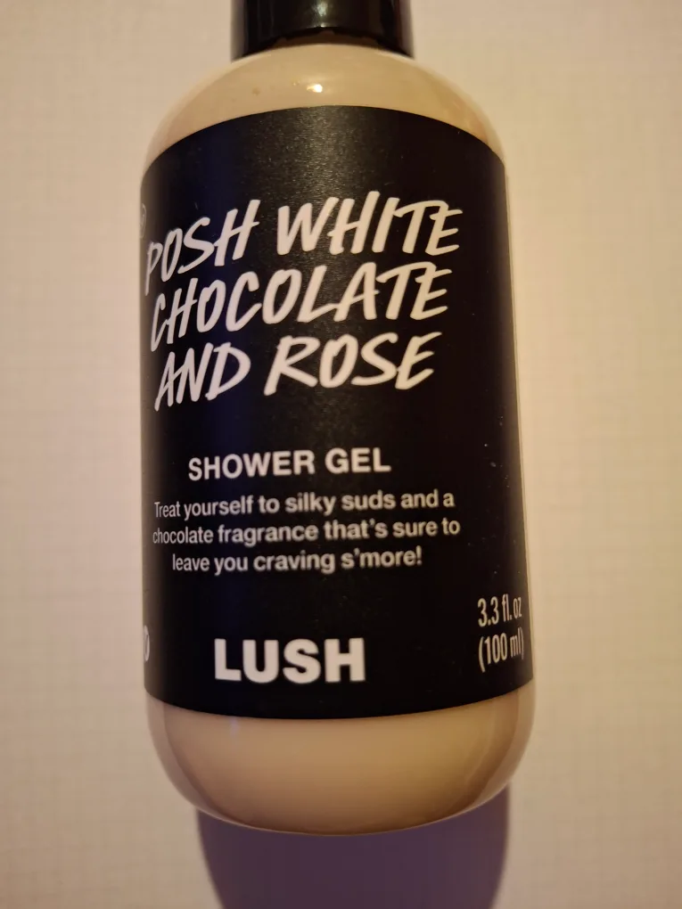Lush Posh White Chocolate and Rose Shower Gel (100ml) thumbnail
