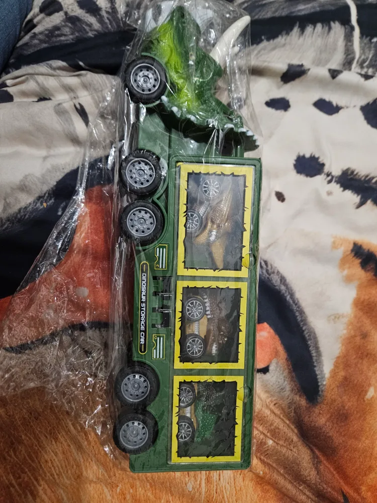 Dinosaur Storage Car - New in Box! thumbnail