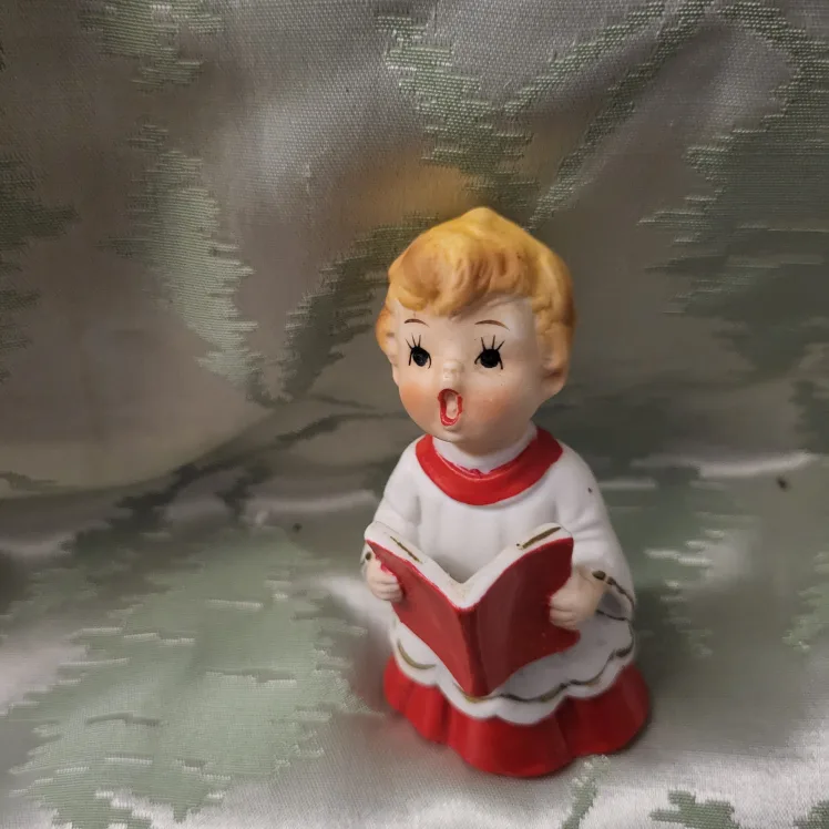 Vintage Choir Boy Figurine thumbnail