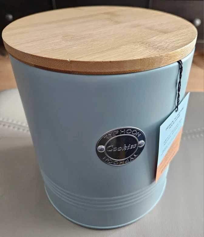 Brand New Typhoon Cookies Storage Canister - Blue thumbnail