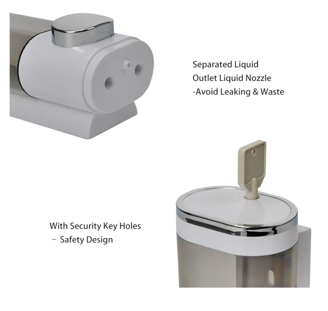 2 Wall Mounted Soap Dispenser available.. image indicator(2)