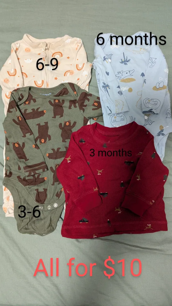 Baby Clothes Bundle - 3 to 12 months image indicator(3)