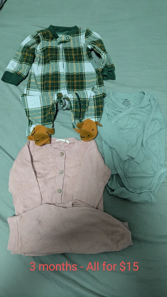 Baby Clothes Bundle - 3 to 12 months image indicator(8)