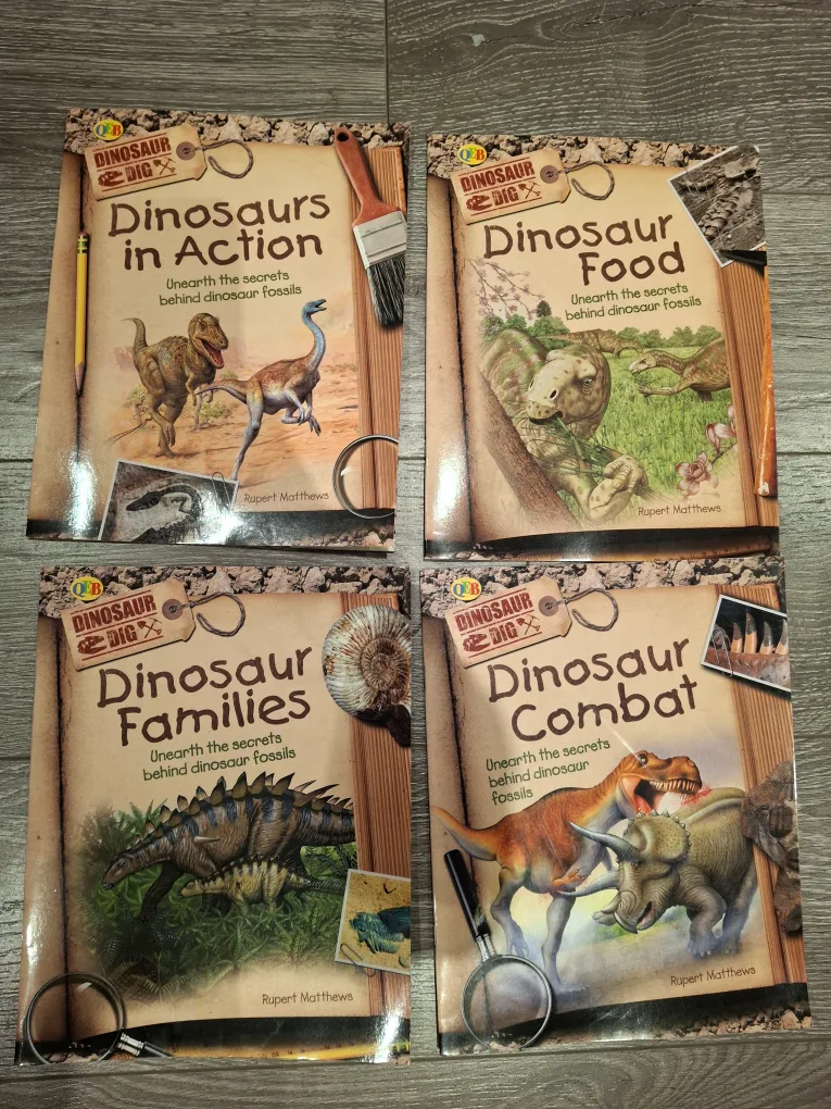 Dinosaur Dig books. thumbnail