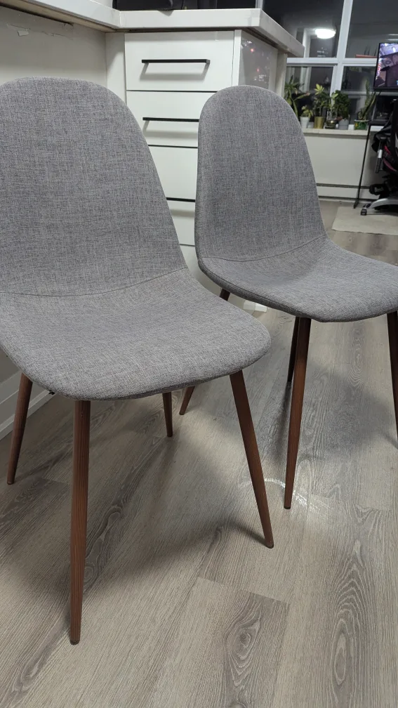 CANVAS Jordan Dining Chairs 2 - Grey image indicator(2)