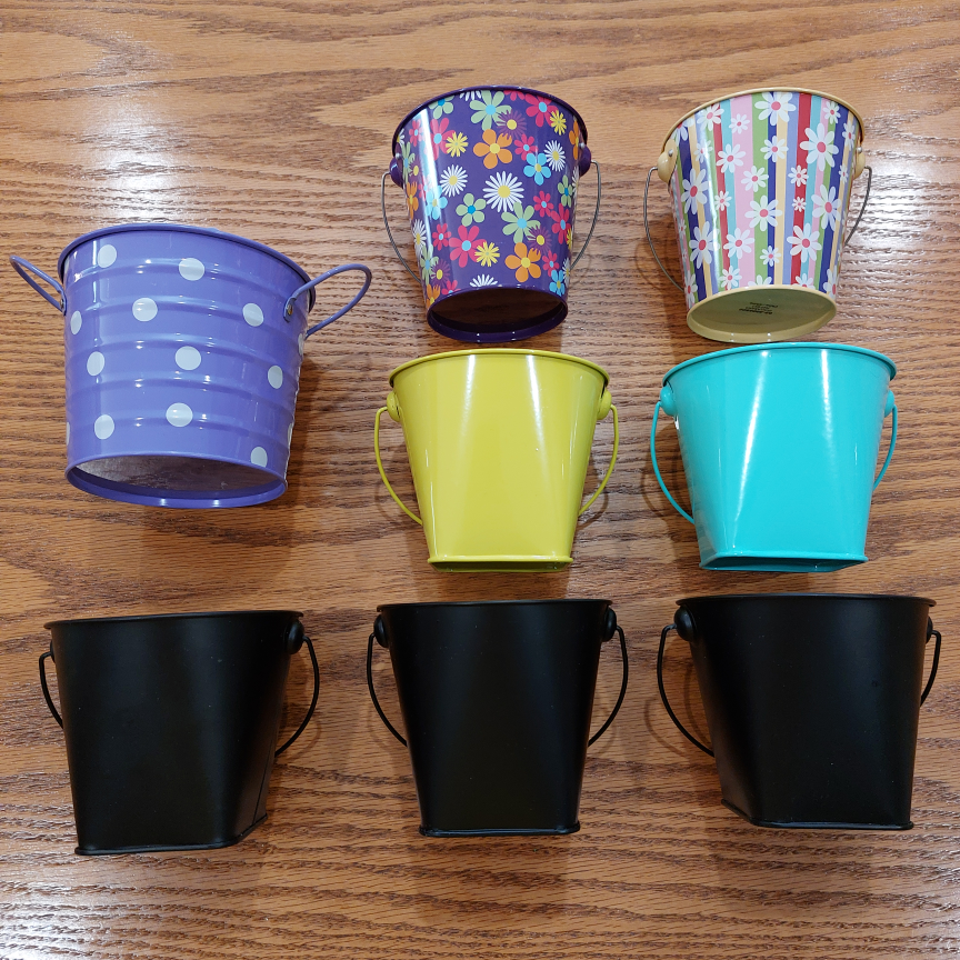 Metal Plant Pails