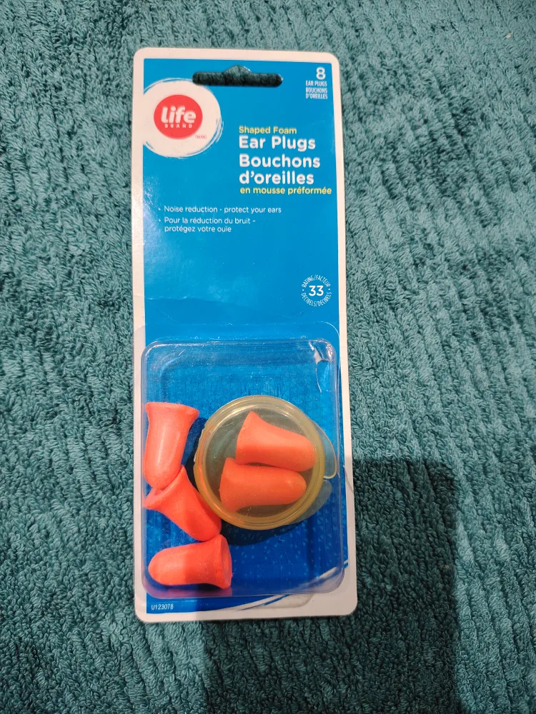 Life Brand Shaped Foam Ear Plugs thumbnail