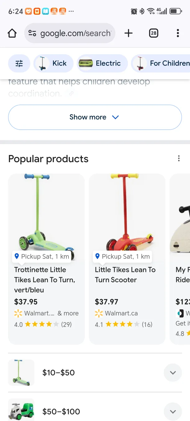 Little Tikes Scooter thumbnail