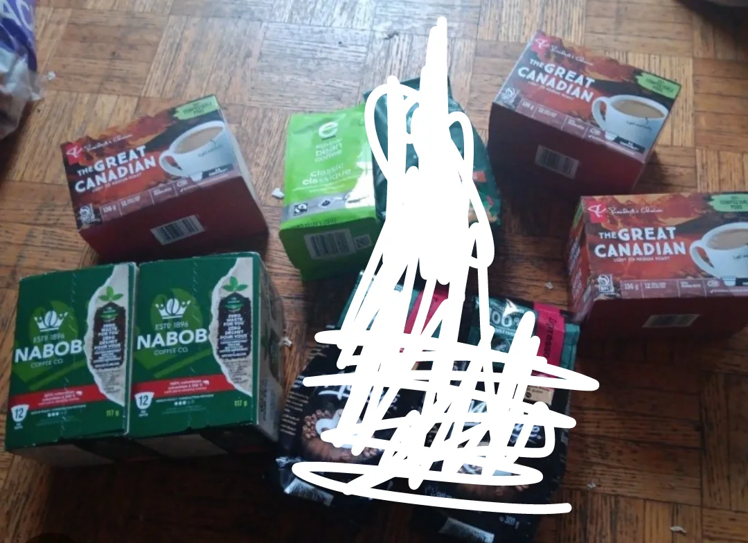 Variety of Coffee: PC, Nabob, McCafe, Starbucks thumbnail