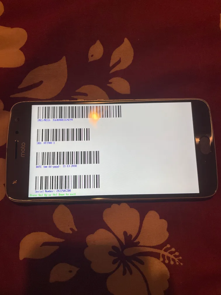 Motorola Moto X4 - 64 GB - Sterling Blue (Read Description) image indicator(8)