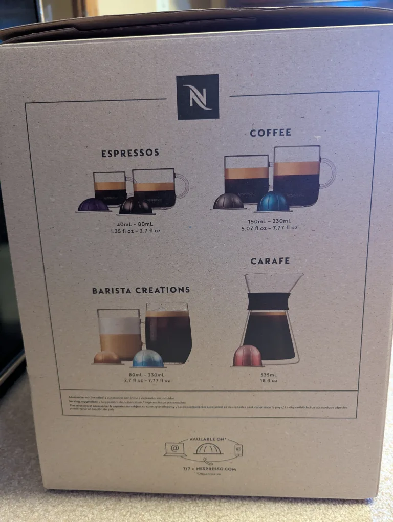 Brand New Nespresso Vertuo Next for Sale image indicator(3)
