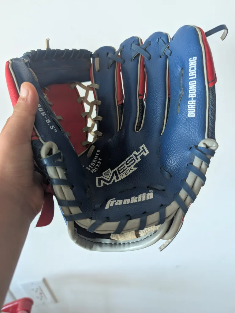 Franklin Mesh Tek Baseball kids Glove thumbnail