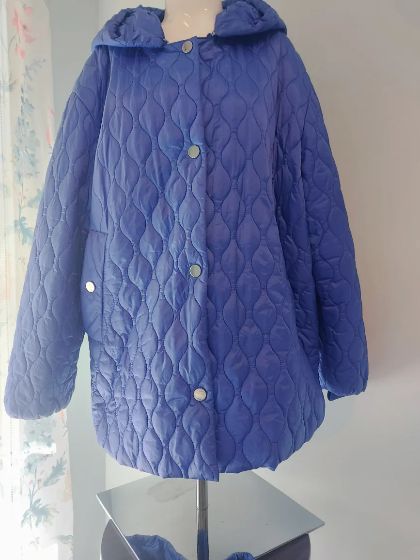 Persona by Marina Rinaldi Quilted Coat Size 23 thumbnail