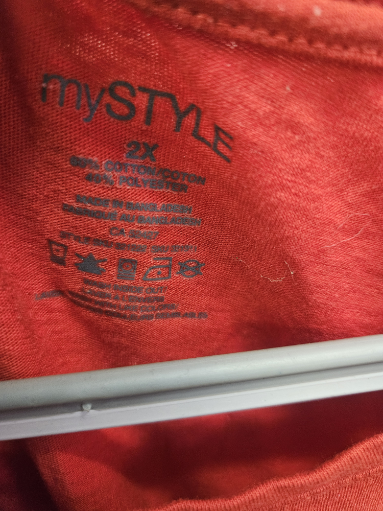 My Style Red Happy Camper Tee - 2X - photo 2