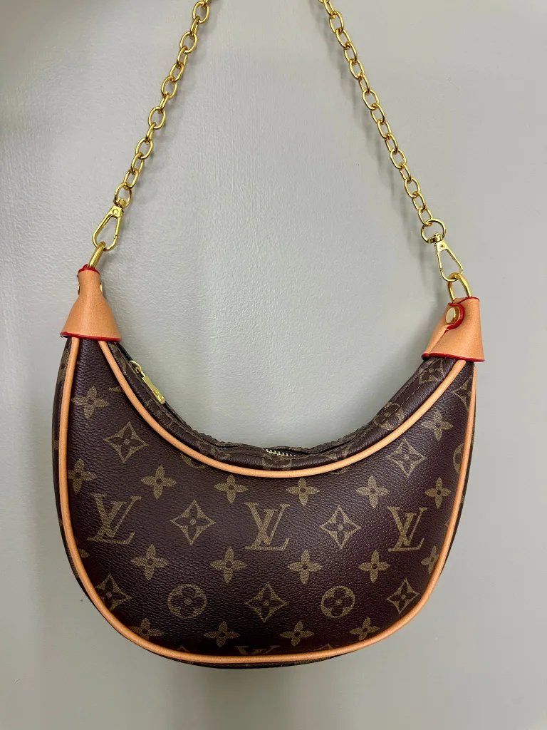 Louis Vuitton Brown Monogram Chain Bag thumbnail