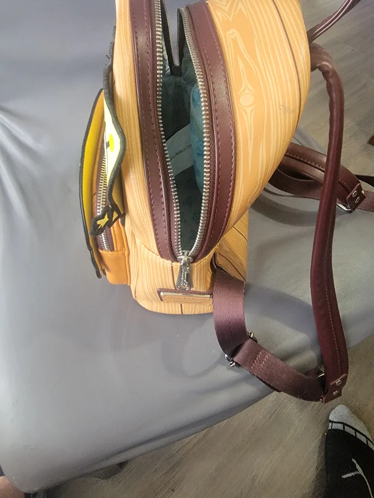 Nickelodeon Loungefly Spongebob Krusty Krab Mini Backpack image indicator(4)