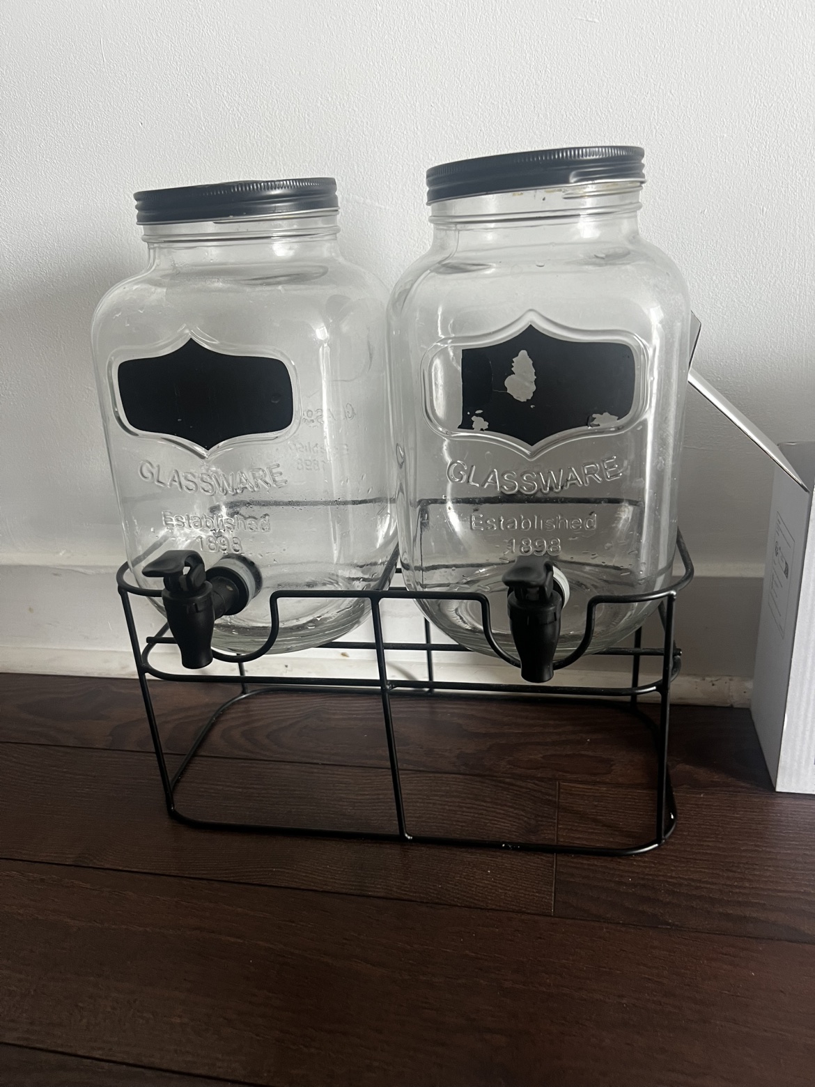 Water dispensers with stand