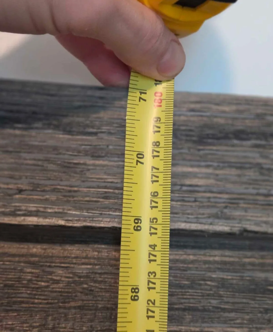 Large Rustic Wood Framed Mirror image indicator(4)