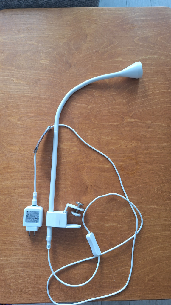 LED Lamp ikea Navlinge with clamp