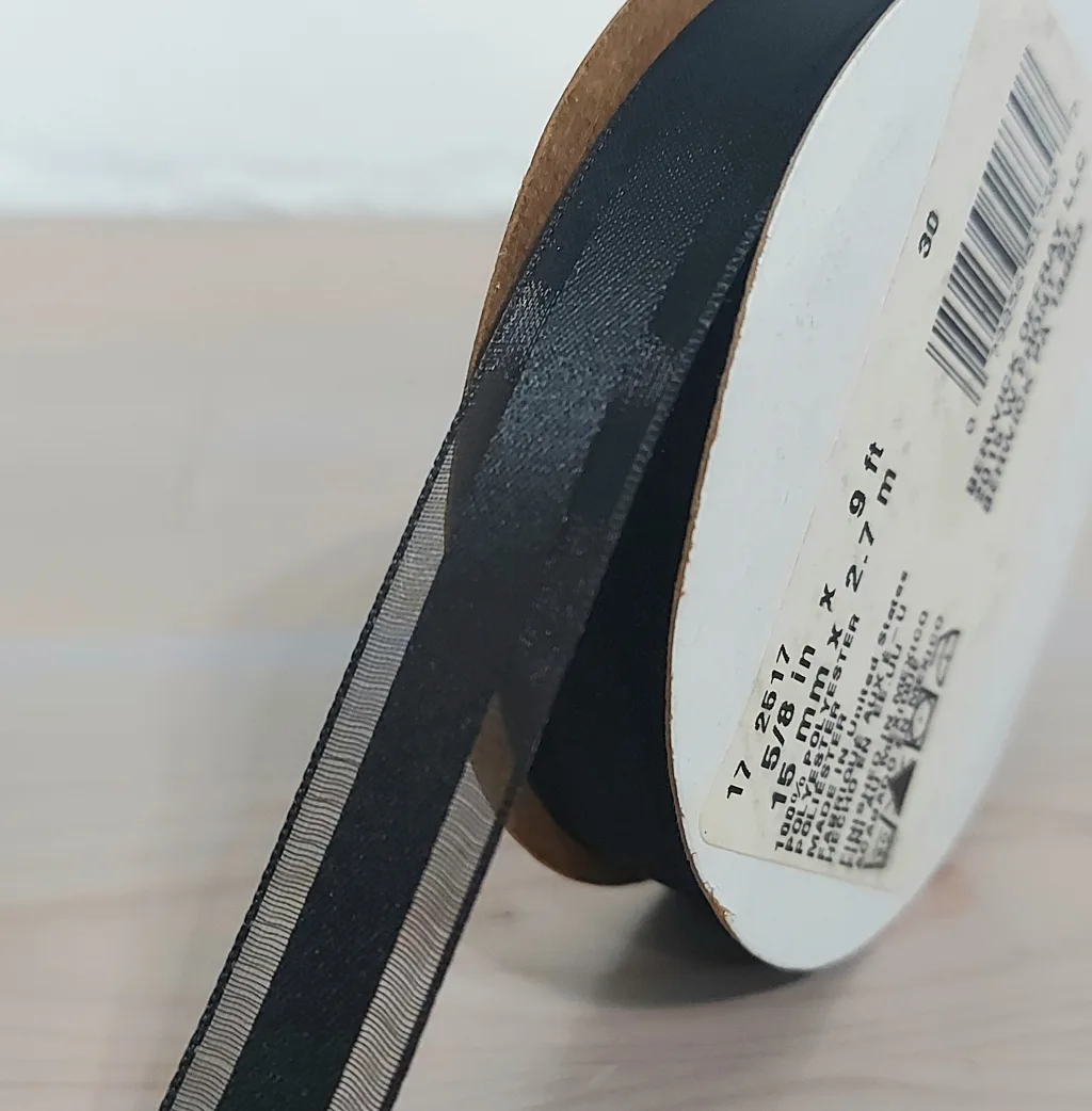 black satin and chiffon ribbon spool image indicator(2)