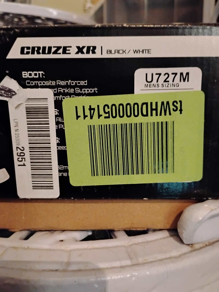 Roller Derby Riedell Cruze XR Roller Skates - Size 7 Men's - photo 3