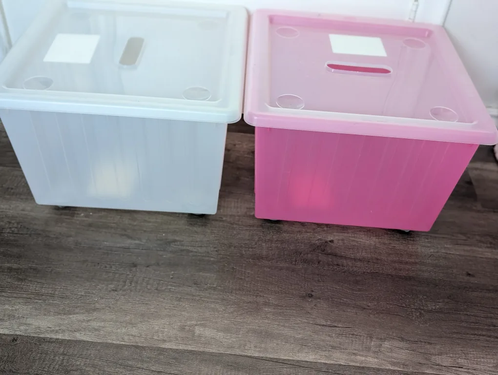 Plastic Storage Box with Lid thumbnail