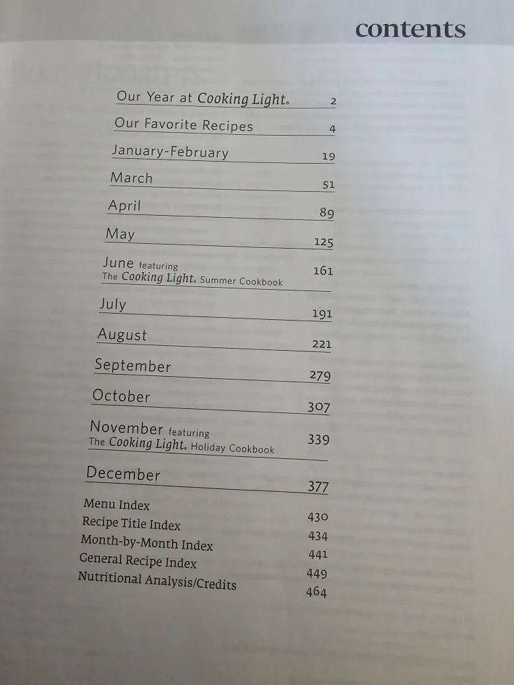 Cooking Light Annual Recipes 2009 Cookbook image indicator(2)