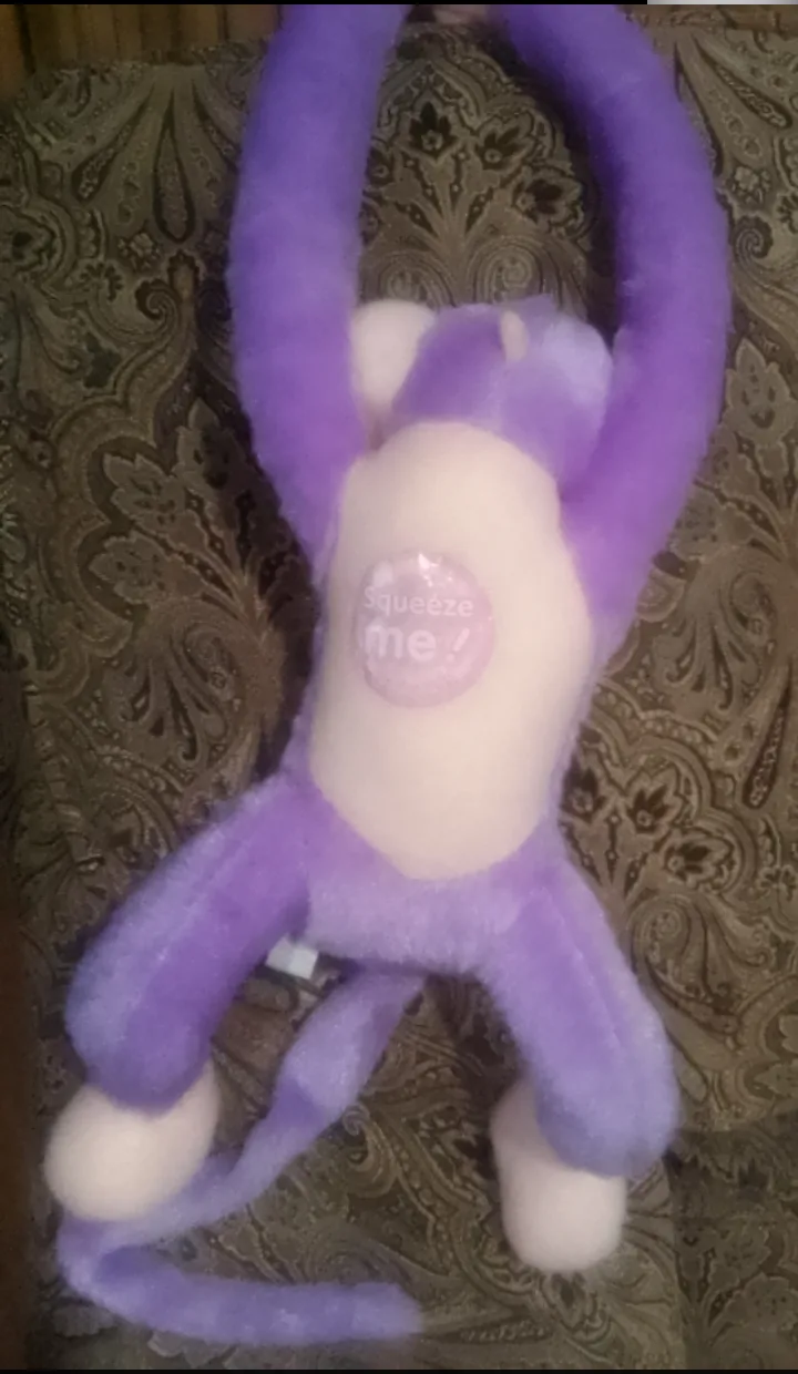 Purple Plush Monkey Toy 🧡 image indicator(2)