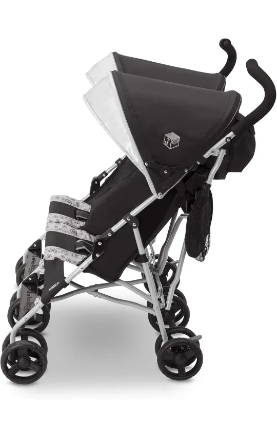 Jeep Scout Double Stroller - Charcoal galaxy image indicator(4)