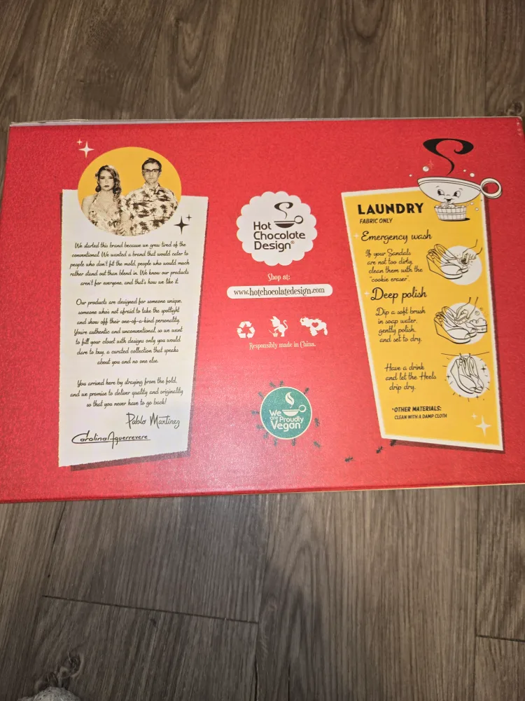 Hot Chocolate Design Chocolaticas Strawberry Wedge Shoes image indicator(10)