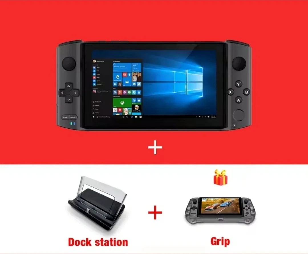 GPD WIN 3 Mini PC Notebook 6 inch Touch IPS Screen with Dock image indicator(2)