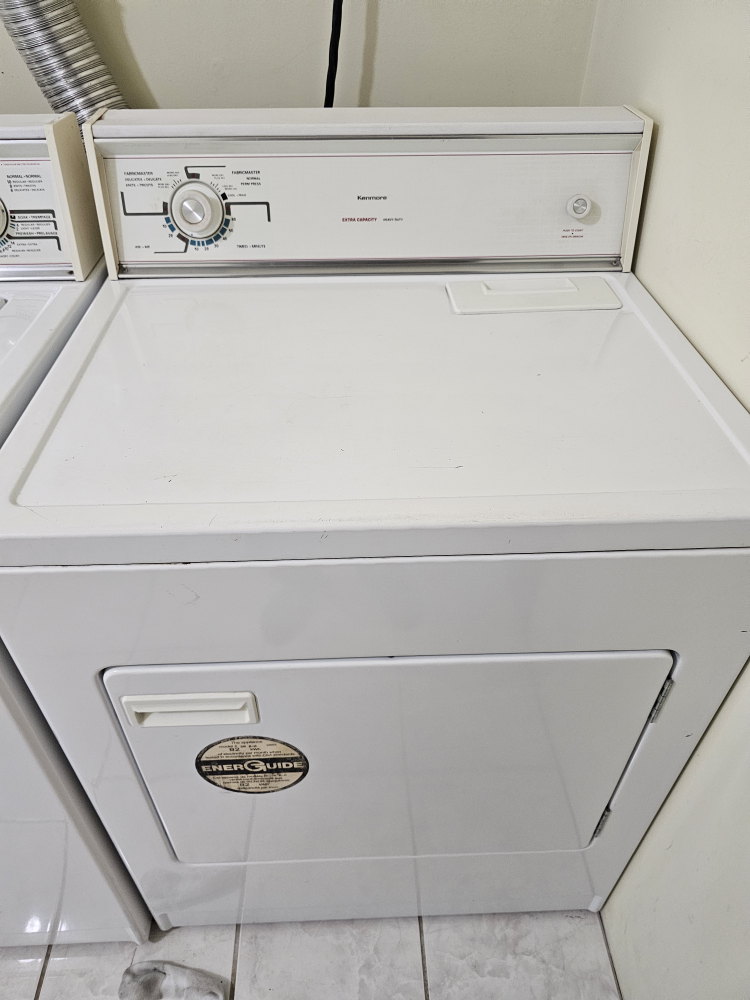 Kenmore Extra Capacity Heavy Duty Dryer - clothing, clothes