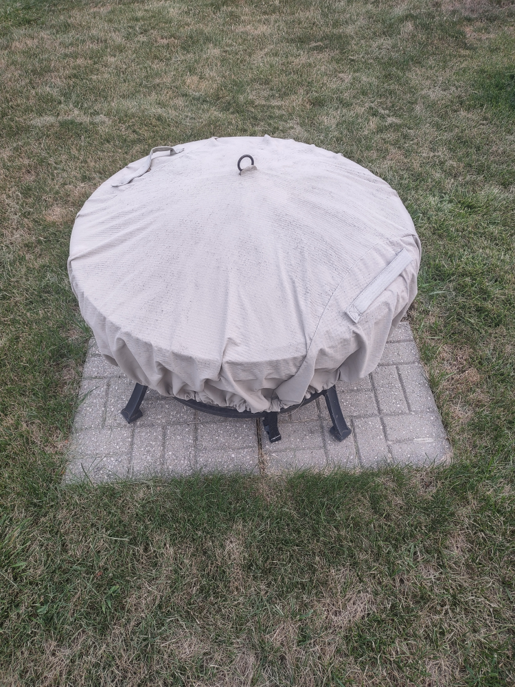 Copper Finish Fire Pit with Cover - photo 3