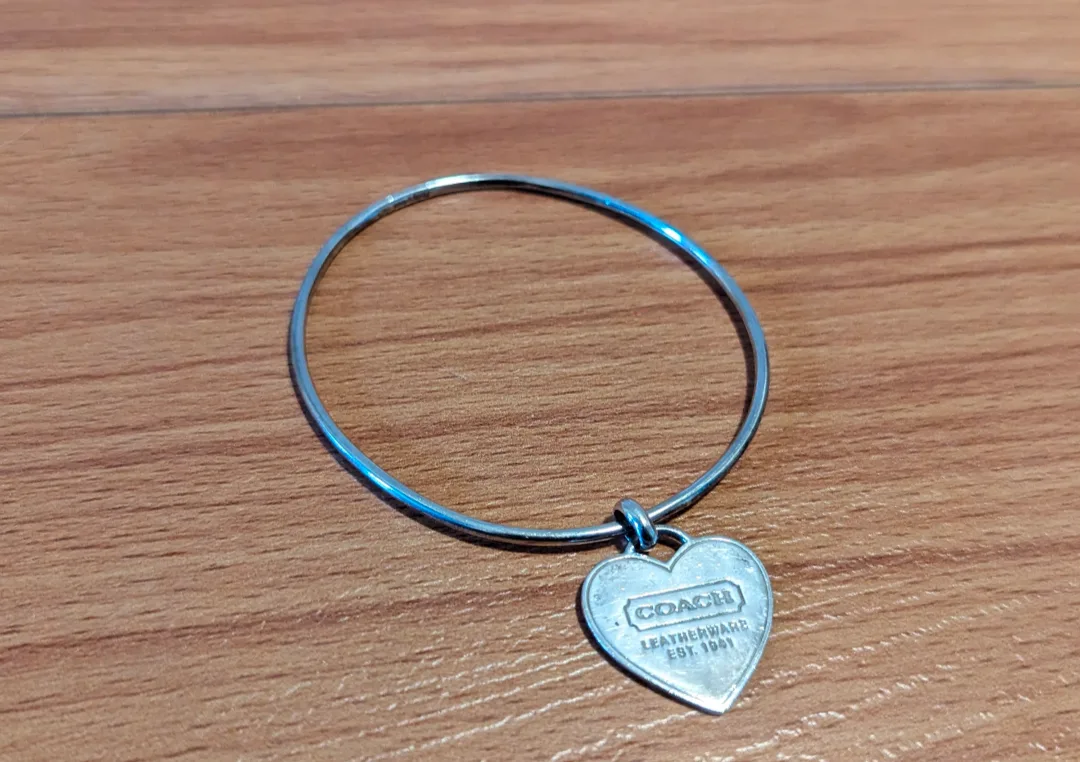 Coach Heart Bangle Bracelet thumbnail